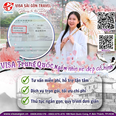 🏮 CHÚC MỪNG NHỮNG CHỦ NHÂN MỚI CỦA TẤM VISA TRUNG QUỐC: KHỞI ĐẦU HÀNH TRÌNH VỀ MIỀN DI SẢN 🏮