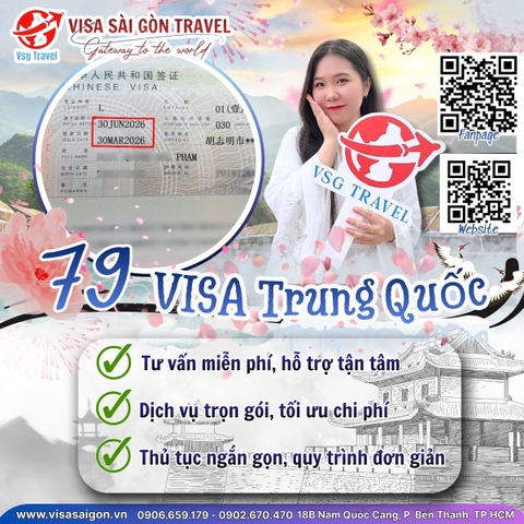 🚀 TẠM BIỆT THÁNG 3 - CHẠM NGƯỠNG THÁNG 4: 79 VISA TRUNG QUỐC "CẬP BẾN" RỰC RỠ! 🚀