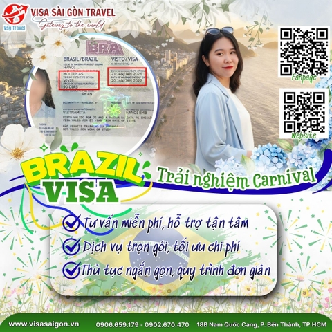 🚀 RỰC CHÁY VŨ ĐIỆU SAMBA: CHÚC MỪNG 2 VISA BRAZIL - TRẢI NGHIỆM CARNIVAL ĐẦU NĂM! ✨
