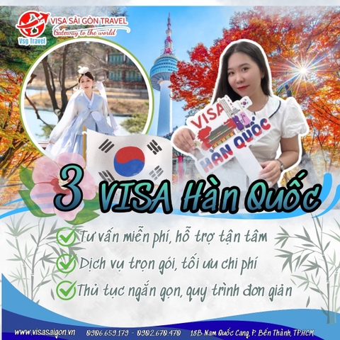 NỐI TIẾP NIỀM VUI TRUNG HOA CÙNG 3 CHIẾC VISA HÀN QUỐC ĐÃ ĐƯỢC CẤP!