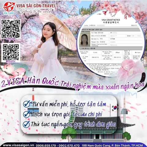 🌸 TRẢI NGHIỆM MÙA XUÂN NGÀN HOA: CHÚC MỪNG 2 VISA HÀN QUỐC "VƯỢT ẢI" THÀNH CÔNG!