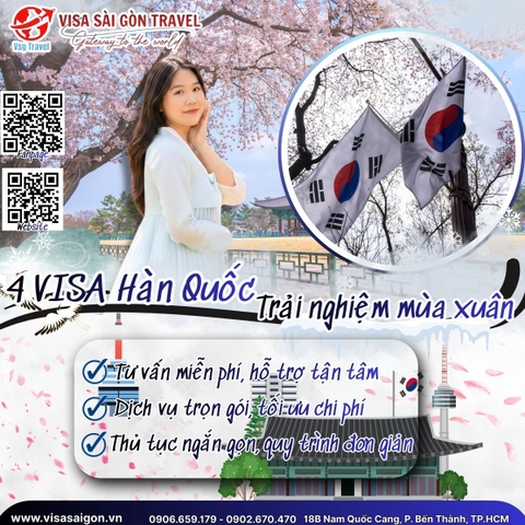 🌸 CHÚC MỪNG 4 CHỦ NHÂN VISA HÀN QUỐC – SẴN SÀNG TRẢI NGHIỆM SỚM MÙA XUÂN TẠI XỨ SỞ KIM CHI!