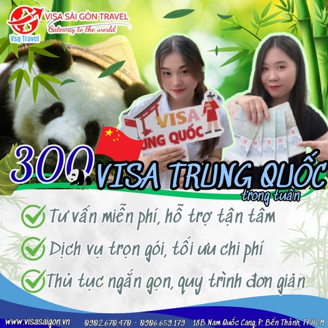 KHẲNG ĐỊNH VỊ THẾ TOP 1 THỊ TRƯỜNG VỚI HƠN 300 CHIẾC VISA TRUNG QUỐC!