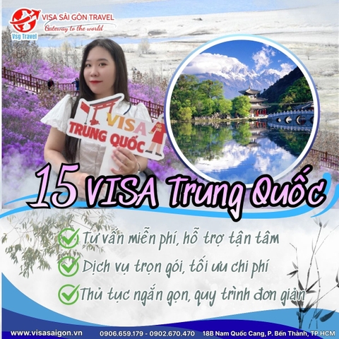 ĐÓN CUỐI TUẦN CÙNG 15 BỘ HỒ SƠ VISA TRUNG QUỐC ĐÃ ĐƯỢC APPROVED!