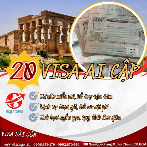 20 CHIẾC VISA AI CẬP ĐÃ CÓ CHỦ!