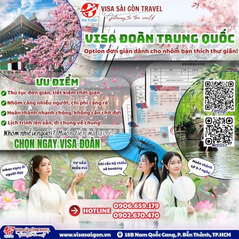 VISA ĐOÀN TRUNG QUỐC "LANDING" MỖI NGÀY – BẮT TRỌN KHOẢNH KHẮC MÙA THU TRUNG HOA RỰC RỠ!