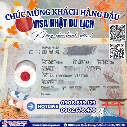 VISA NHẬT BẢN "MỞ KHÓA" – CHẠM VÀO MÙA THU & VĂN HÓA XỨ PHÙ TANG!