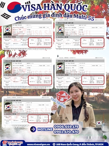 VISA HÀN QUỐC 5 NĂM MULTIPLE "PASS" CẢ GIA ĐÌNH – RỰC RỠ HÀNH TRÌNH XỨ HÀN MÙA LÁ VÀNG!