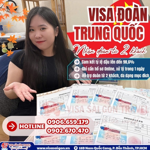 🇨🇳 "MƯA" VISA ĐOÀN TRUNG QUỐC "CHÀO SÂN" – VI VU MÙA THU CÙNG HỘI BẠN! 🇨🇳✨