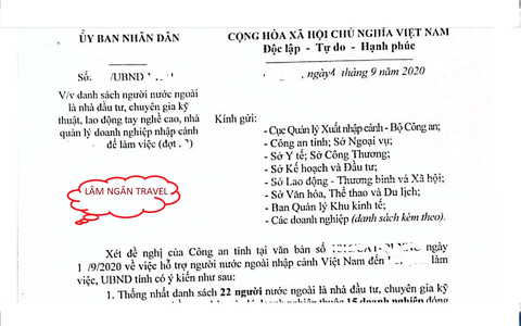 Tư vấn Nhập cảnh Việt nam