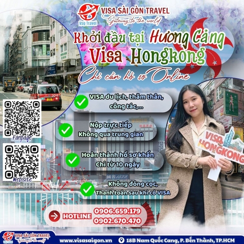 🇭🇰 LỰA CHỌN TẠI HƯƠNG CẢNG – VISA HONGKONG DỄ DÀNG CÙNG VISA SÀI GÒN!