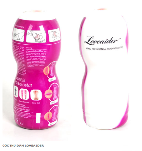 Âm đạo giả cầm tay Loveaider, cốc thủ dâm cho nam giá rẻ