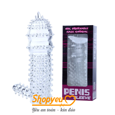 Bao cao su đôn dên gai penis