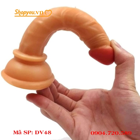 Dương vật giả mini hít tường giá rẻ