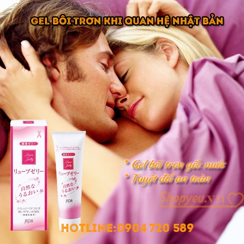 Gel bôi trơn khi quan hệ của Nhật Bản Jex Luve Jelly