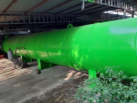 Bồn Sấy Gỗ 10 khối