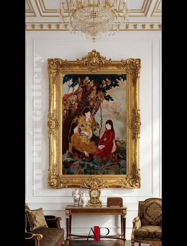 Tác phẩm “ Thiếu nữ-TSM-0056