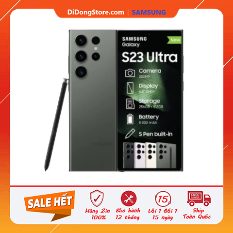 Samsung Galaxy S23 Ultra 2sim 5G Fullbox Nguyên Seal ( US/ SSVN/ AUS)
