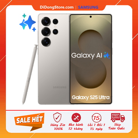 Samsung Galaxy S25 Ultra 5G 2sim chính hãng Fullbox Nguyên Seal