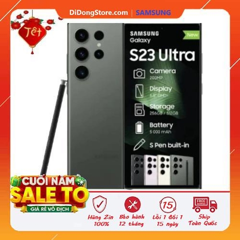 Samsung Galaxy S23 Ultra 2sim 5G Fullbox Nguyên Seal ( US/ SSVN/ AUS)