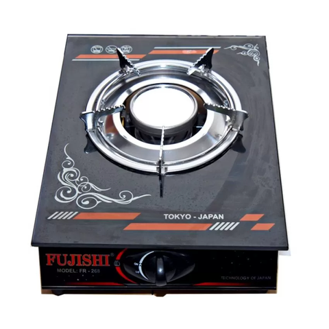 Bếp gas đơn hồng ngoại Fujishi FR-268 (Đen phối đỏ)