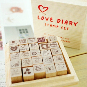 Bộ con dấu Love Diary