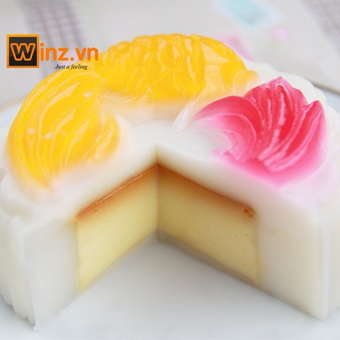 Bánh trung thu rau câu nhân bánh Flan