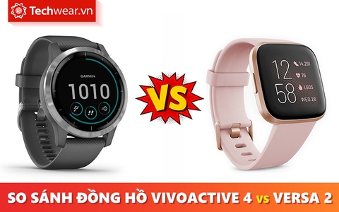 garmin vivoactive 4s vs fitbit versa 2
