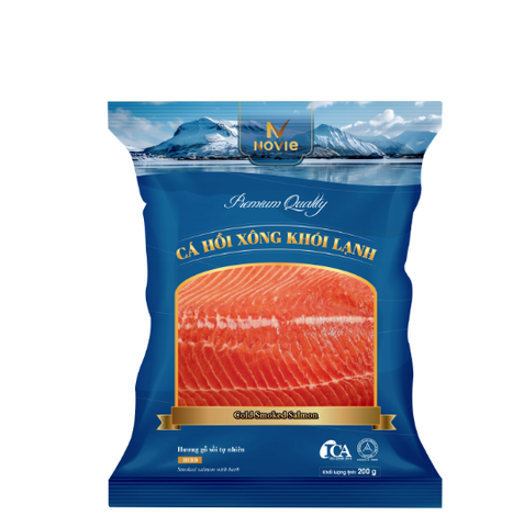 Cá hồi xông khói lạnh Novie 200g