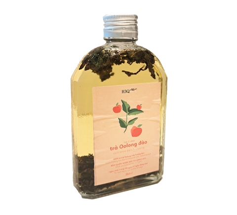 Trà Oolong đào ủ lạnh H3Q Miki chai 250ml