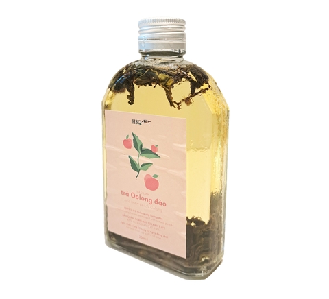 Trà Oolong đào ủ lạnh H3Q Miki chai 250ml