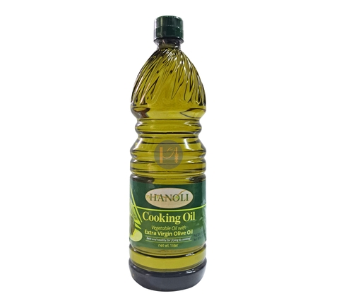 Dầu ăn ô liu thực vật Hanoli Hy Lạp chai 1L