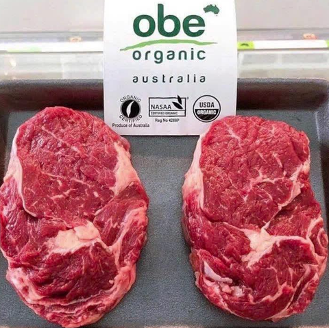 Thăn lưng đầu bò Organic (OBE - Cuberoll *S*)