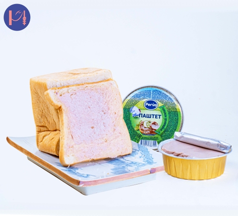 Pâté gan gà tây Perva Nga hộp 95g