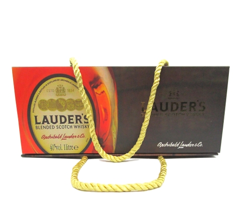 Whisky Lauder's Gold vị vanilla Scotland 700ml 40%