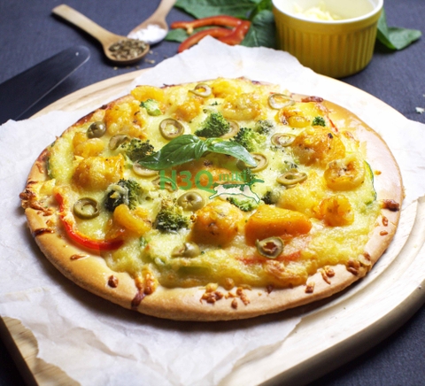 Pizza H3Q Miki làm từ phô mai New Zealand cỡ S/M/L