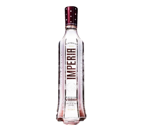 Vodka Imperia Nga nắp Vương Miện Pha Lê Swarovski 750ml / 1L 40%