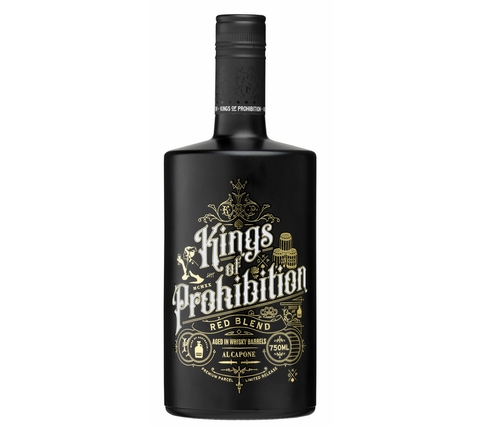 Kings of Prohibition Red Blend (Đa Nho) (Trưởng Thành Trong Thùng Whisky) (Chai Trần / Kèm Hộp)