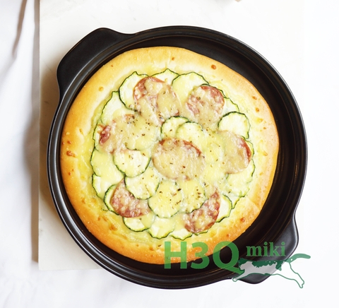 Pizza Tichini bí ngòi & salami Nga H3Q Miki cỡ S/M/L