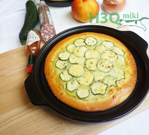 Pizza Zuchini bí ngòi H3Q Miki cỡ S/M/L