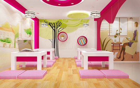 Mẫu quán cà phê đẹp 3