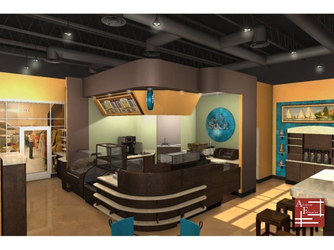 Mẫu quán cà phê đẹp 5