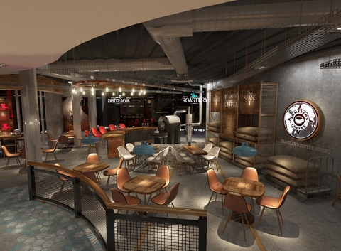 Mẫu quán cà phê đẹp 6