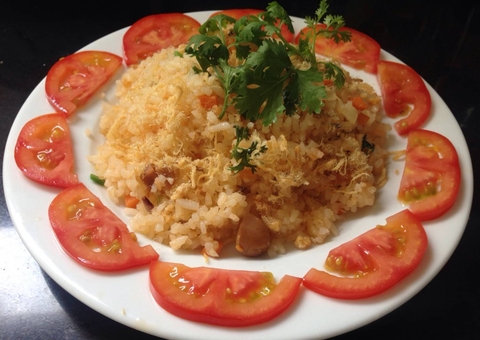 Cơm chiên chà bông