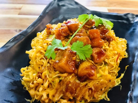 Mì Trộn Tóp Mỡ Thập Tứ Vị