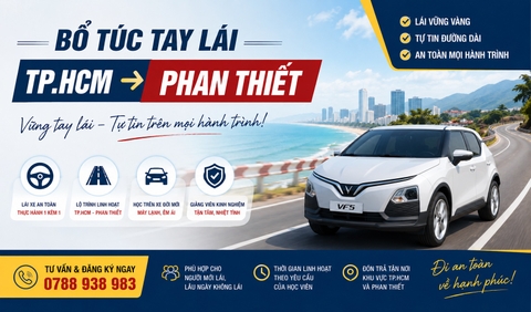 BỔ TÚC TAY LÁI TPHCM → PHAN THIẾT