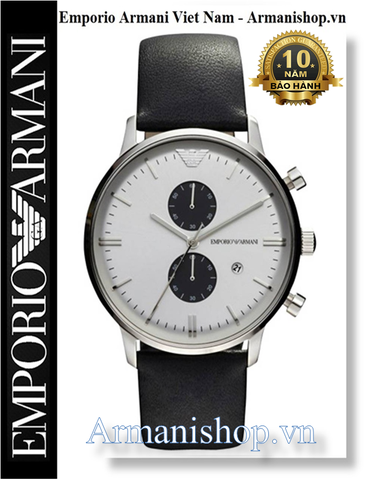 ⌚️Đồng Hồ Nam Emporio Armani Thời Trang Dây Da 6 Kim AR0385