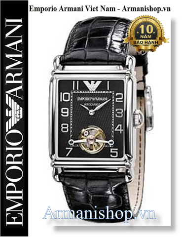 ⌚️Đồng Hồ Nam Emporio Armani Mặt Chữ Nhật Meccanico AR4222