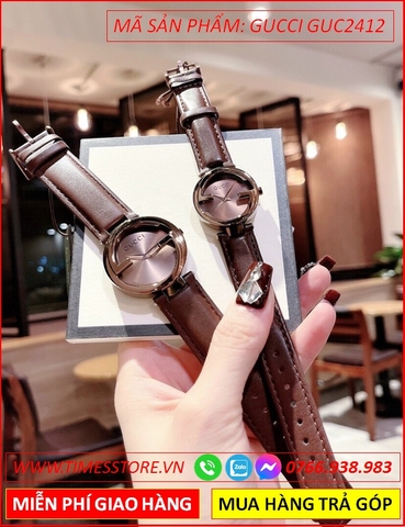 dong-ho-cap-doi-gucci-interlocking-mat-tron-day-da-nau-timesstore-vn
