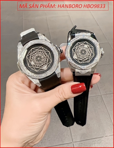 dong-ho-cap-doi-hanboro-mat-tron-vu-tru-day-sillicone-timesstore-vn